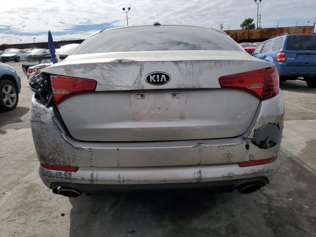 5XXGM4A77DG095506 - 2013 KIA OPTIMA LX SILVER photo 6