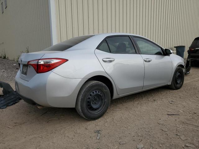 5YFBURHEXEP012140 - 2014 TOYOTA COROLLA L SILVER photo 3