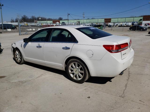 3LNHL2GC3AR620621 - 2010 LINCOLN MKZ WHITE photo 2