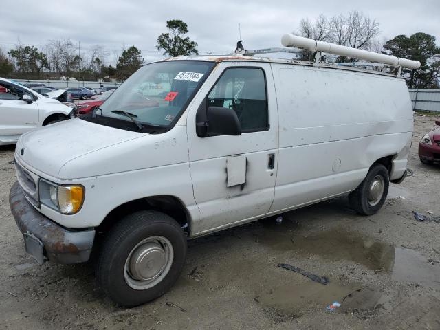 1FTNE2428YHB20821 - 2000 FORD ECONOLINE E250 VAN WHITE photo 1