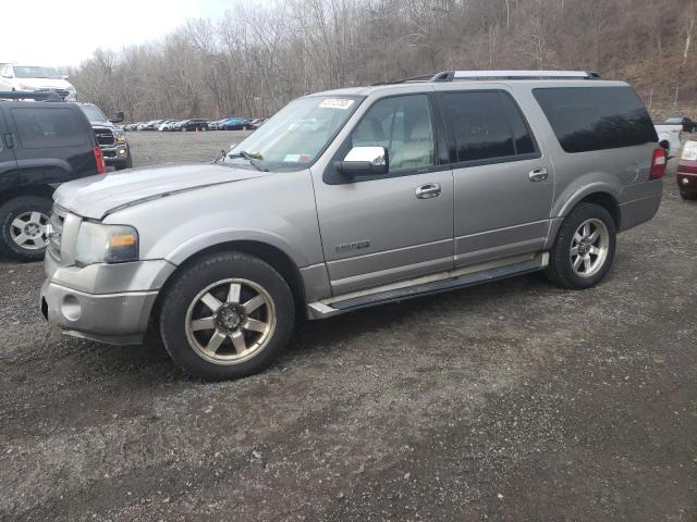 1FMFK20568LA10582 - 2008 FORD EXPEDITION EL LIMITED GRAY photo 1