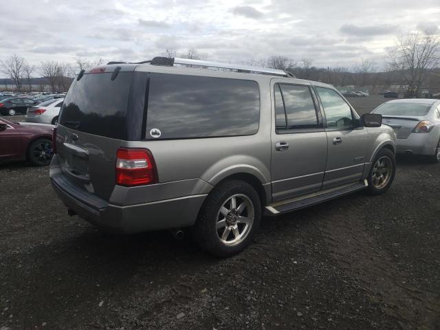 1FMFK20568LA10582 - 2008 FORD EXPEDITION EL LIMITED GRAY photo 3