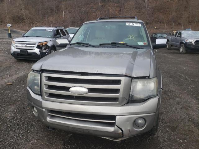 1FMFK20568LA10582 - 2008 FORD EXPEDITION EL LIMITED GRAY photo 5