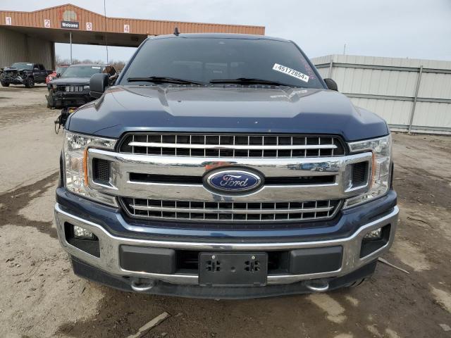 1FTEW1E46KFD44115 - 2019 FORD F150 SUPERCREW BLUE photo 5