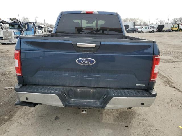 1FTEW1E46KFD44115 - 2019 FORD F150 SUPERCREW BLUE photo 6