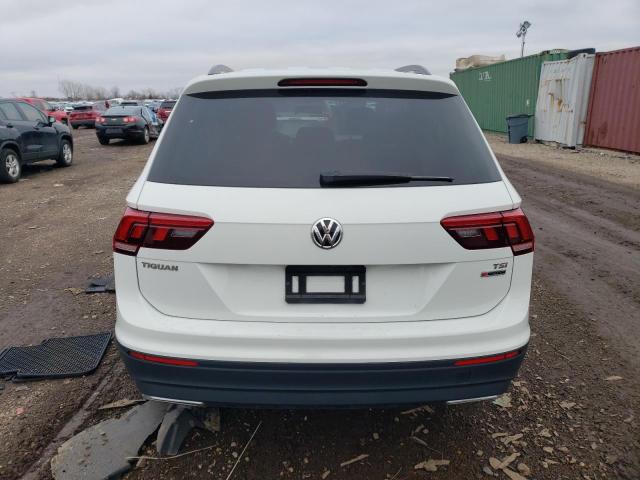 3VV0B7AX4JM118762 - 2018 VOLKSWAGEN TIGUAN S WHITE photo 6