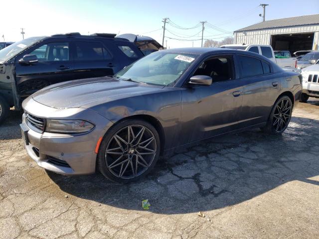 2C3CDXHG3GH339390 - 2016 DODGE CHARGER SXT GRAY photo 1