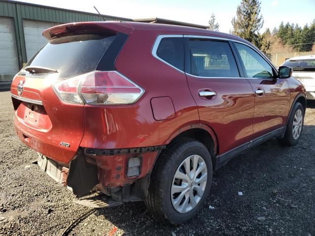 5N1AT2MK2FC809909 - 2015 NISSAN ROGUE S RED photo 3