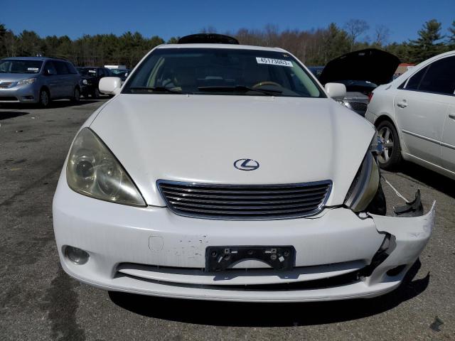 JTHBA30G655091059 - 2005 LEXUS ES 330 WHITE photo 5