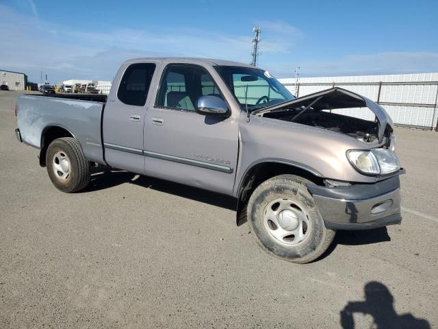 5TBRN34191S180373 - 2001 TOYOTA TUNDRA ACCESS CAB SR5 GRAY photo 4