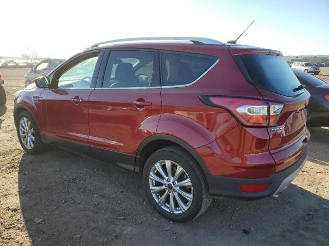 1FMCU0J99HUD10419 - 2017 FORD ESCAPE TITANIUM RED photo 2