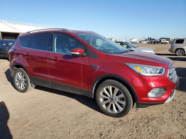 1FMCU0J99HUD10419 - 2017 FORD ESCAPE TITANIUM RED photo 4