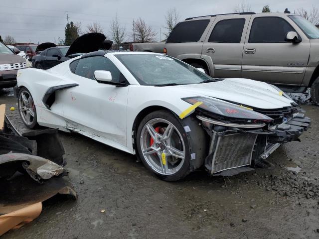 1G1YB2D46M5109859 - 2021 CHEVROLET CORVETTE STINGRAY 2LT WHITE photo 4