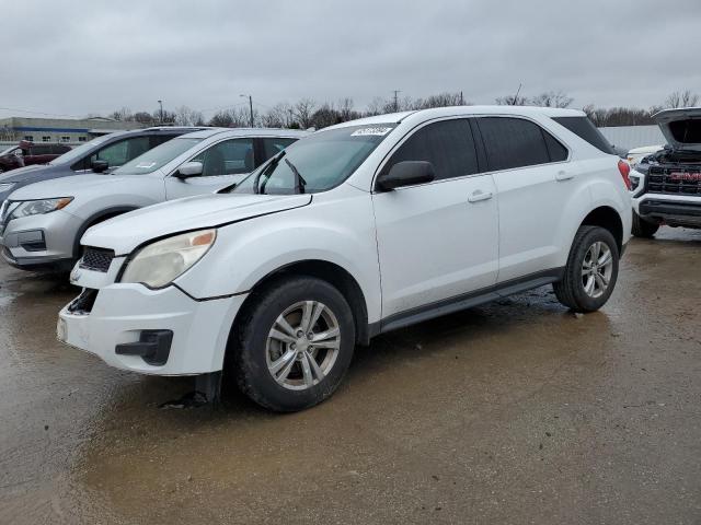 1GNALBEK0DZ112128 - 2013 CHEVROLET EQUINOX LS WHITE photo 1