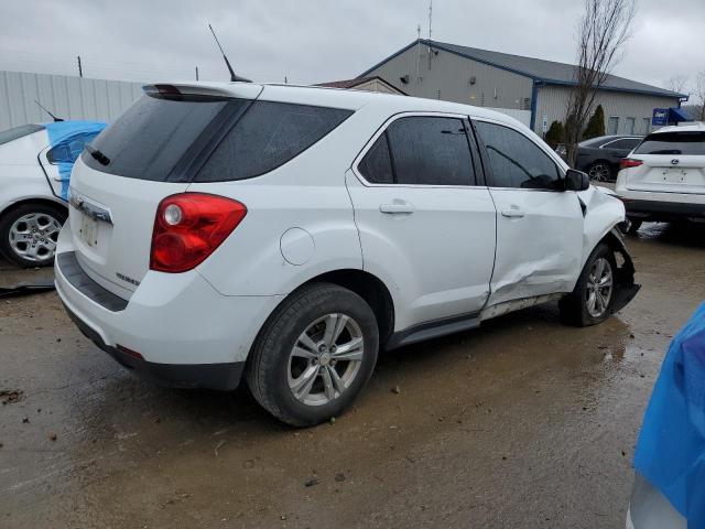 1GNALBEK0DZ112128 - 2013 CHEVROLET EQUINOX LS WHITE photo 3