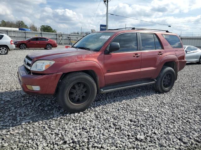 JTEZU14R758037285 - 2005 TOYOTA 4RUNNER SR5 BURGUNDY photo 1