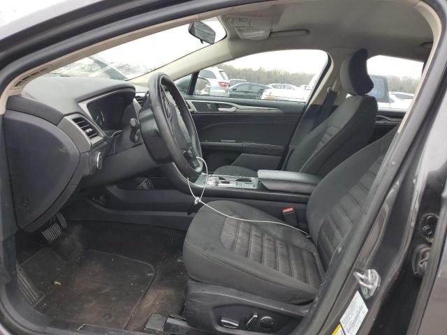 3FA6P0HD7JR157321 - 2018 FORD FUSION SE GRAY photo 7