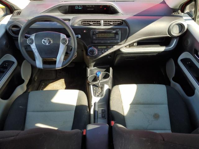 JTDKDTB36E1563397 - 2014 TOYOTA PRIUS C RED photo 8