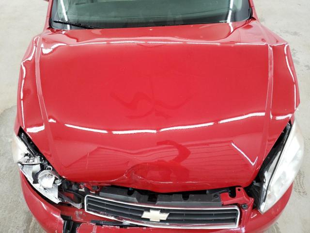 2G1WB55N589125821 - 2008 CHEVROLET IMPALA LS RED photo 11