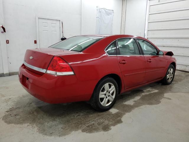 2G1WB55N589125821 - 2008 CHEVROLET IMPALA LS RED photo 3