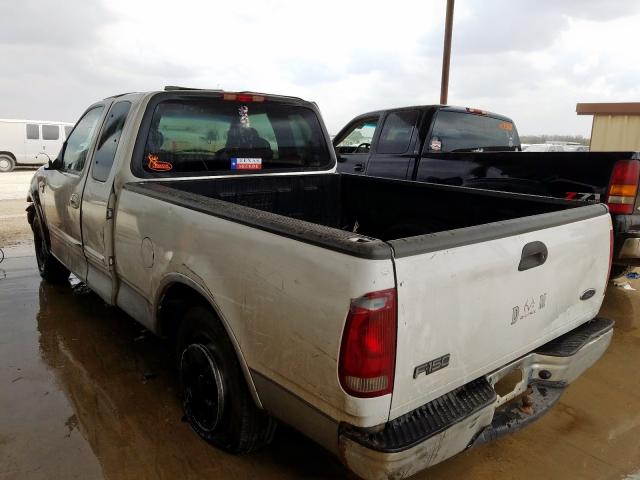 1FTRX17262NA10828 - 2002 FORD F150 WHITE photo 3