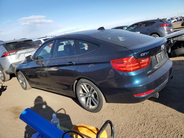 WBA3X9C57ED152939 - 2014 BMW 335 XIGT BLUE photo 2