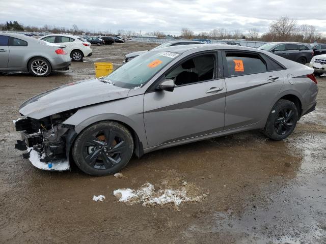 KMHLM4AG5PU537191 - 2023 HYUNDAI ELANTRA SEL GRAY photo 1