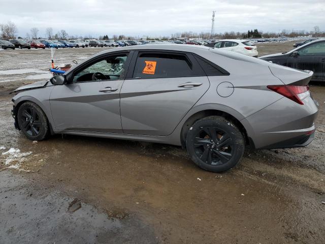 KMHLM4AG5PU537191 - 2023 HYUNDAI ELANTRA SEL GRAY photo 2