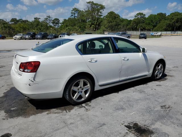 JTHBE96S070024122 - 2007 LEXUS GS 350 WHITE photo 3