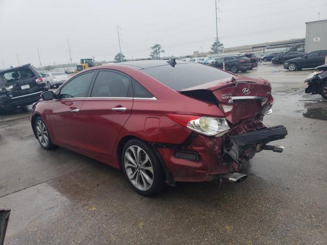 5NPEC4AB6DH641540 - 2013 HYUNDAI SONATA SE RED photo 2