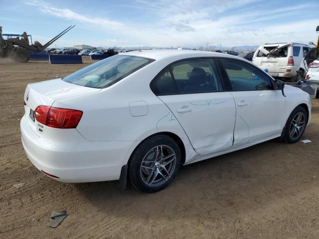 3VWDZ7AJ2BM369852 - 2011 VOLKSWAGEN JETTA SE WHITE photo 3