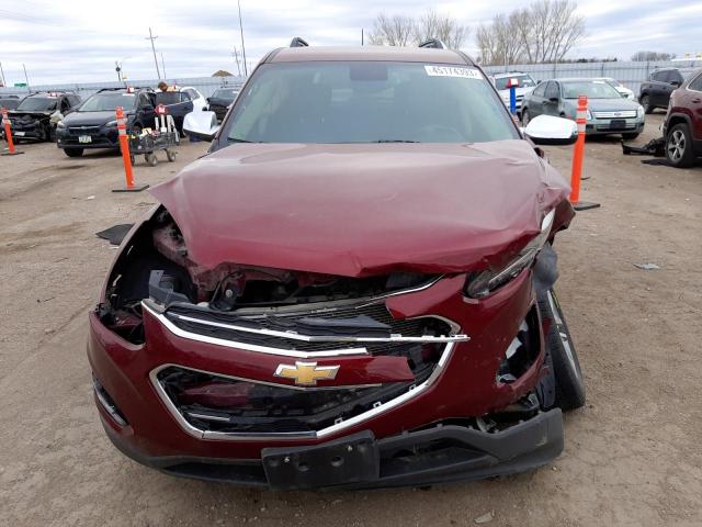 2GNFLGE32G6265833 - 2016 CHEVROLET EQUINOX LTZ MAROON photo 5