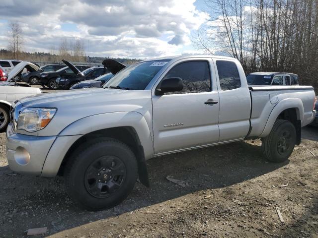 5TEUU42N66Z263835 - 2006 TOYOTA TACOMA ACCESS CAB SILVER photo 1