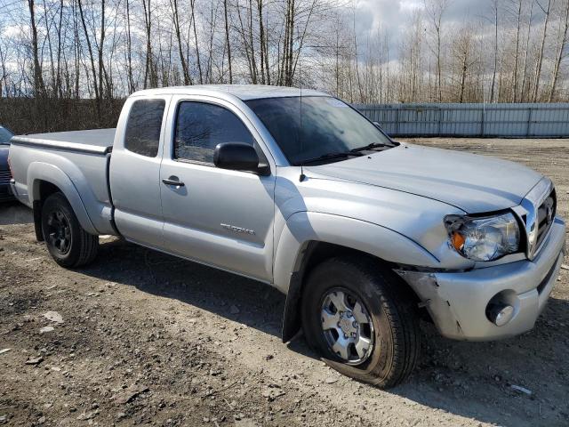 5TEUU42N66Z263835 - 2006 TOYOTA TACOMA ACCESS CAB ვერცხლისფერი ფოტო 4