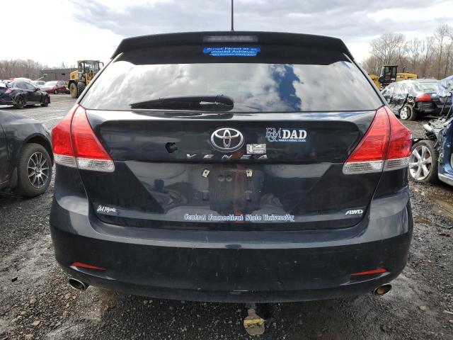 4T3BK11A49U012922 - 2009 TOYOTA VENZA BLACK photo 6