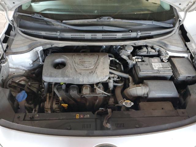 3KPA24AB8KE198312 - 2019 KIA RIO S SILVER photo 11