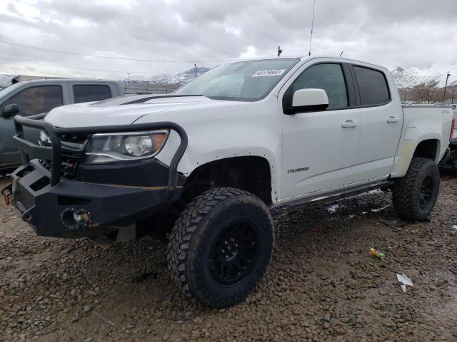 1GCGTEEN0J1149527 - 2018 CHEVROLET COLORADO ZR2 WHITE photo 1