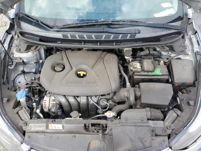 5NPDH4AE2GH729903 - 2016 HYUNDAI ELANTRA SE SILVER photo 11