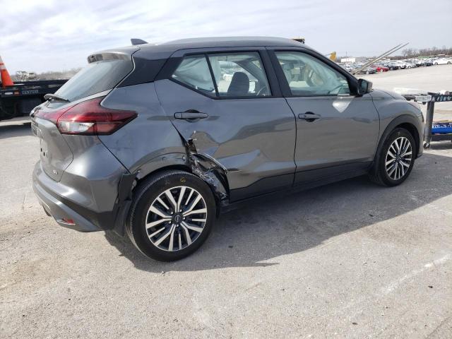 3N1CP5CVXPL494428 - 2023 NISSAN KICKS SV GRAY photo 3