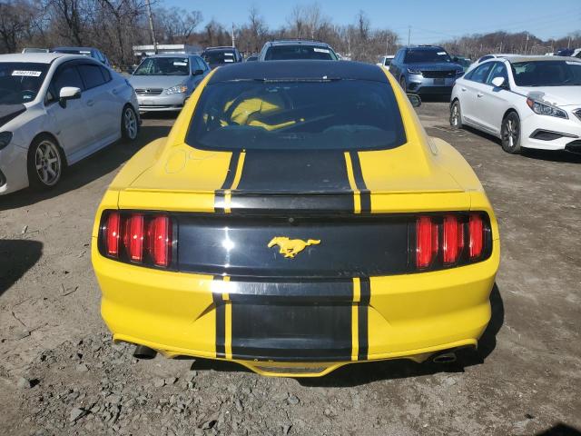 1FA6P8TH2H5256313 - 2017 FORD MUSTANG YELLOW photo 6