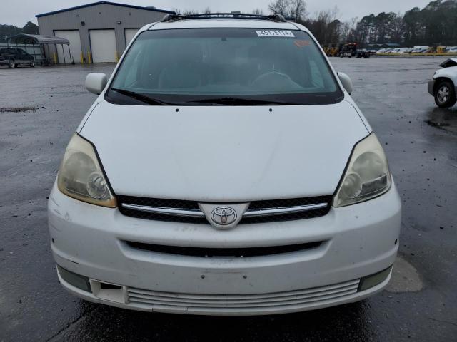 5TDBA22C94S027354 - 2004 TOYOTA SIENNA XLE WHITE photo 5