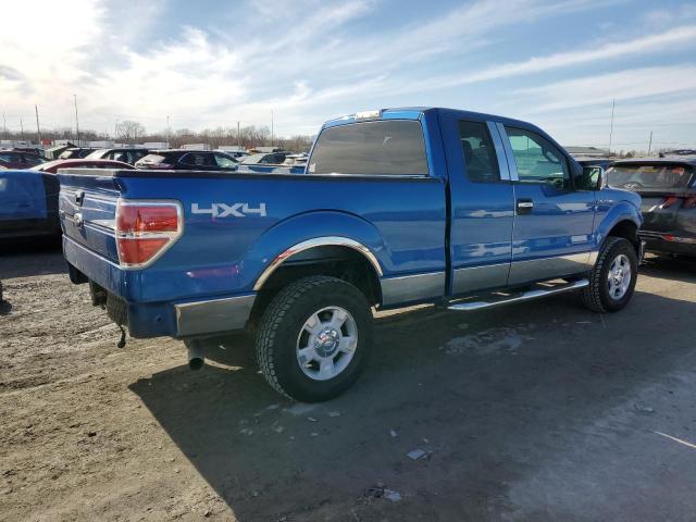 1FTEX1E8XAFB28766 - 2010 FORD F150 SUPER CAB BLUE photo 3