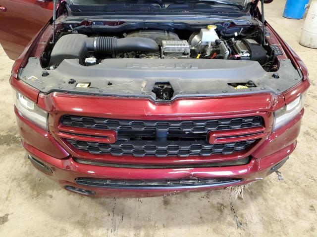 1C6SRFFT5NN333377 - 2022 RAM 1500 BIG HORN/LONE STAR BURGUNDY photo 11