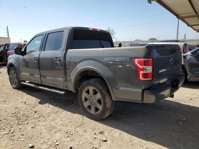 1FTEW1C49LFC65929 - 2020 FORD F150 SUPERCREW GRAY photo 2