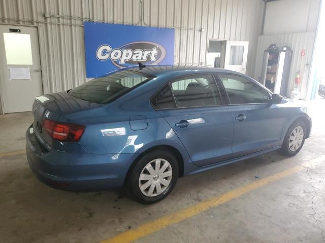 3VW267AJ9GM274146 - 2016 VOLKSWAGEN JETTA S BLUE photo 3