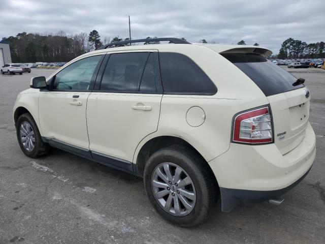 2FMDK38C08BA49877 - 2008 FORD EDGE SEL CREAM photo 2