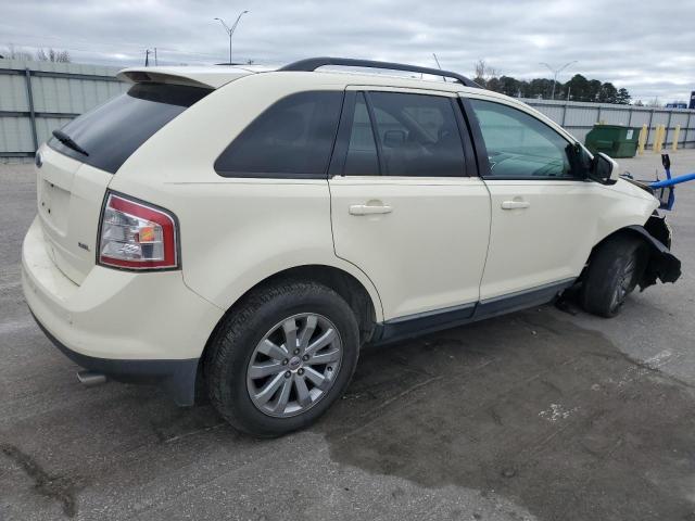 2FMDK38C08BA49877 - 2008 FORD EDGE SEL CREAM photo 3