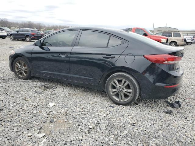 5NPD84LF4HH019490 - 2017 HYUNDAI ELANTRA SE BLACK photo 2