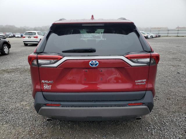 4T3DWRFV9LU008069 - 2020 TOYOTA RAV4 LIMITED RED photo 6