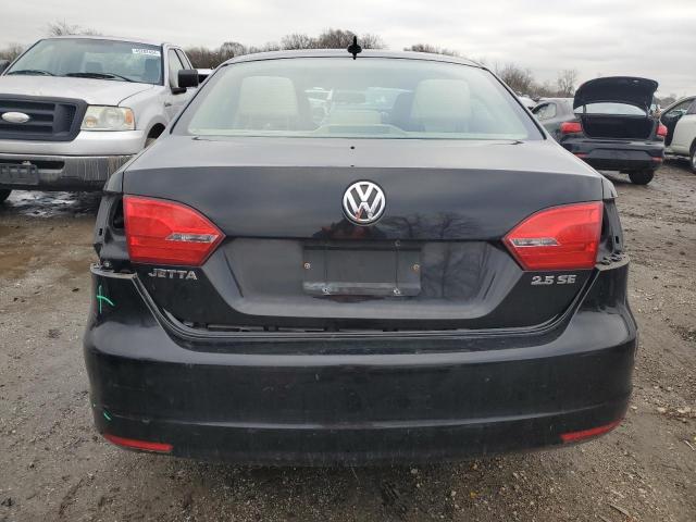 3VWDZ7AJXBM315831 - 2011 VOLKSWAGEN JETTA SE BLACK photo 6